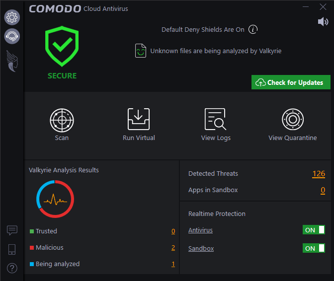 آنتی ویروس کومودو Comodo